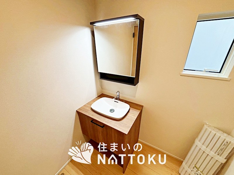 栗東市小平井　第1期 内観写真（洗面台・洗面所）