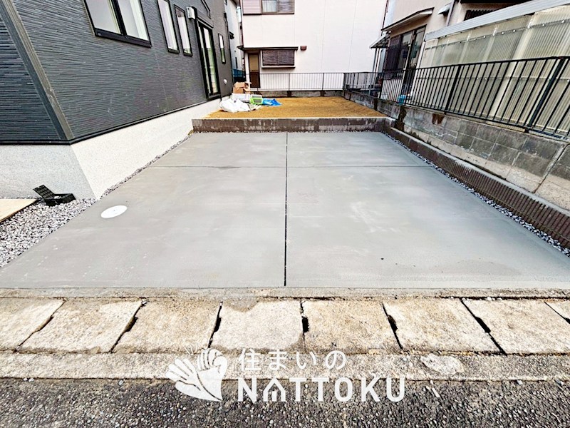 栗東市小平井　第1期 現地写真（駐車場）