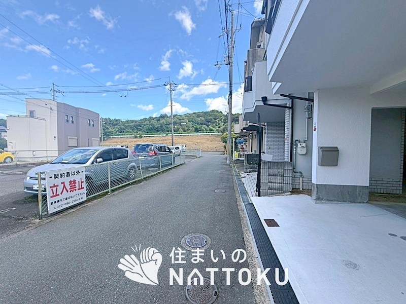 枚方市出屋敷元町 現地写真（前面道路含む現地写真）