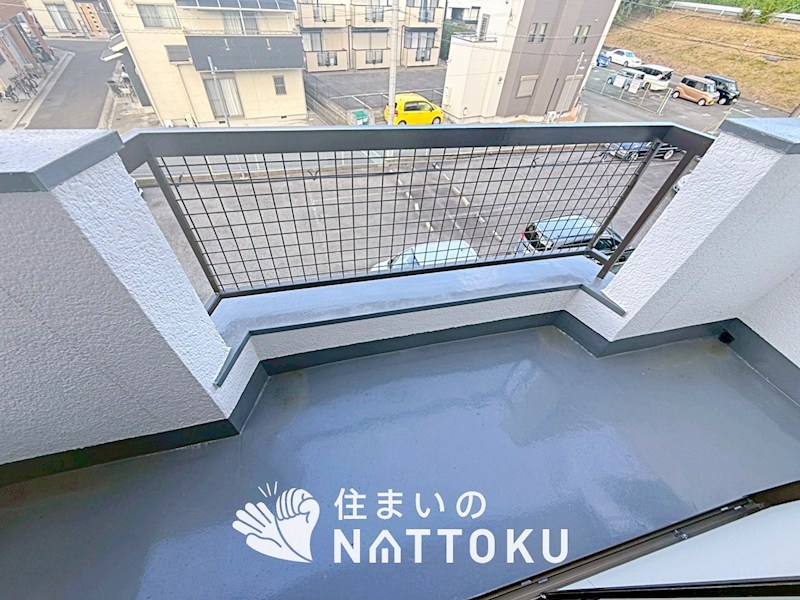 枚方市出屋敷元町 現地写真（バルコニー）