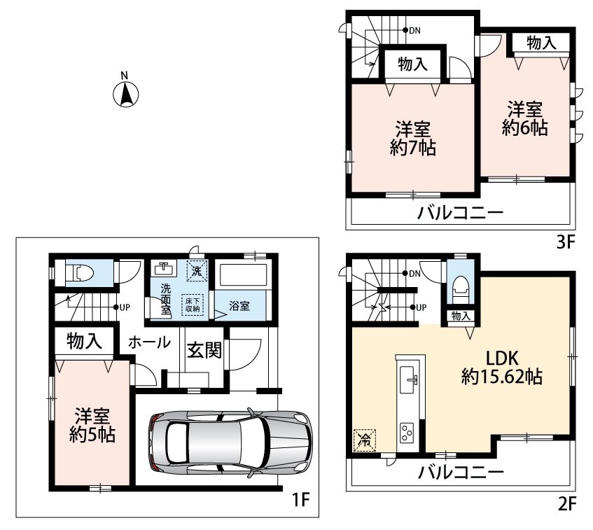 八尾市志紀町南 間取図・土地図