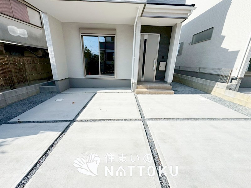 城陽市寺田尼塚　第1期　2号地 現地写真（駐車場）