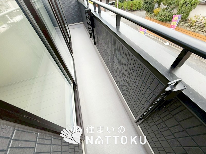 枚方市東香里　A号地 現地写真（バルコニー）
