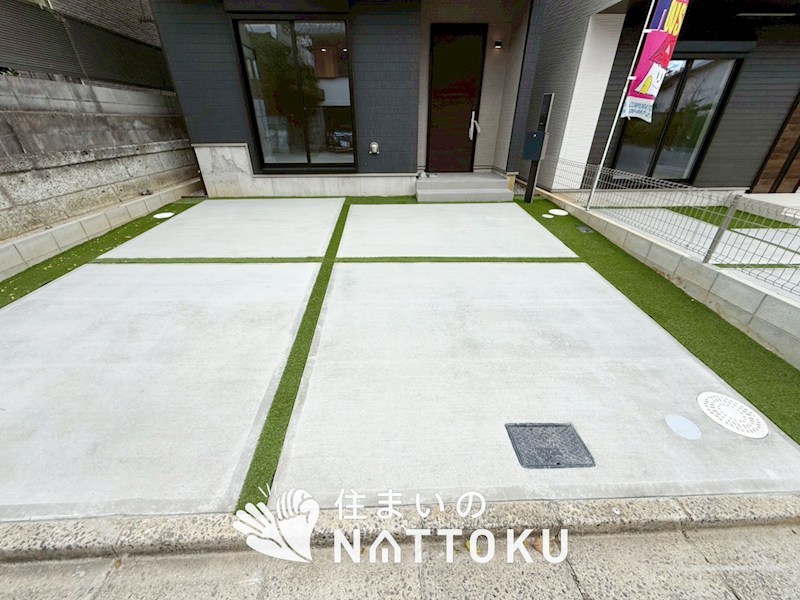 枚方市東香里　A号地 現地写真（駐車場）