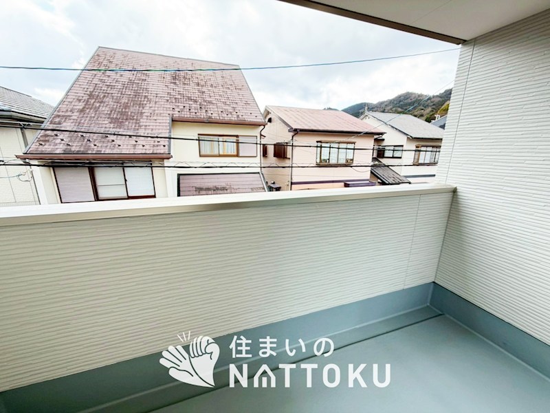 大津市皇子が丘　第1期 現地写真（バルコニー）