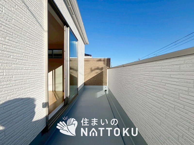 大津市滋賀里　第2期　1号地 現地写真（バルコニー）