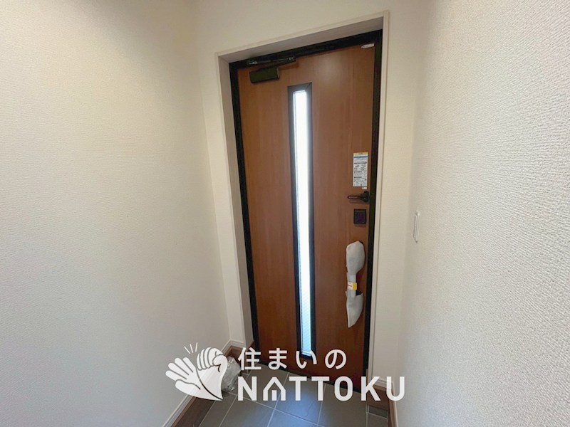 茨木市島　第3期　1号地 現地写真（玄関）