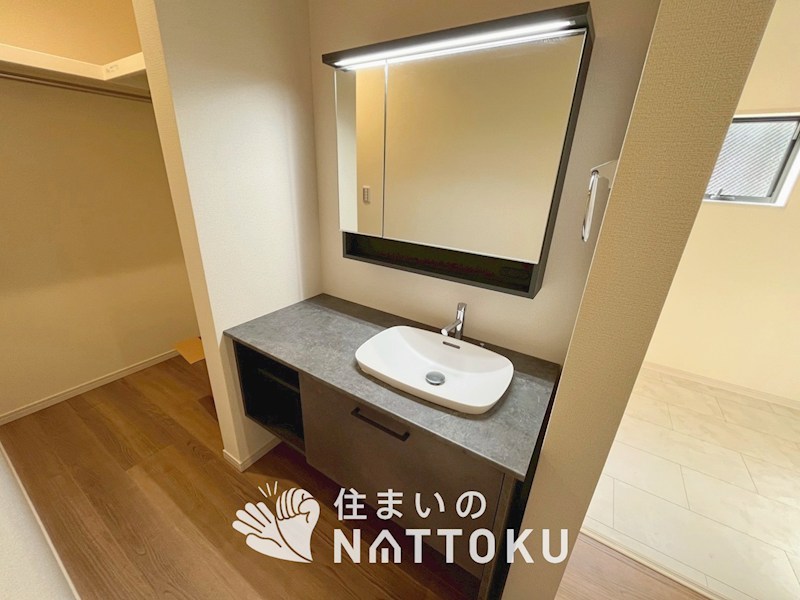 茨木市島　第3期　1号地 内観写真（洗面台・洗面所）