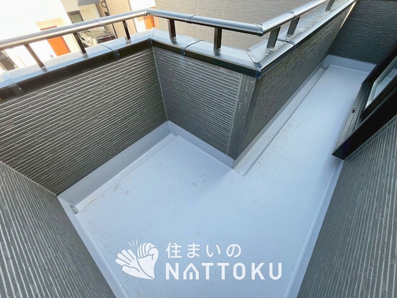 茨木市島　第3期　1号地 現地写真（バルコニー）