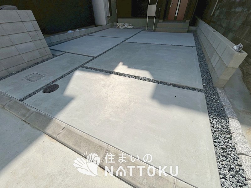 茨木市島　第3期　1号地 現地写真（駐車場）