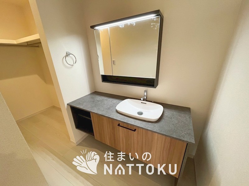 茨木市島　第3期　2号地 内観写真（洗面台・洗面所）