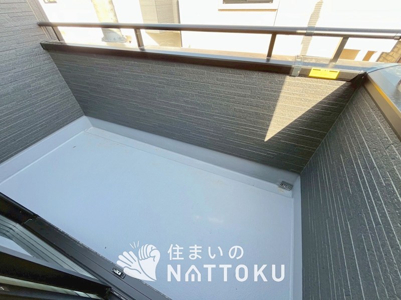 茨木市島　第3期　2号地 現地写真（バルコニー）