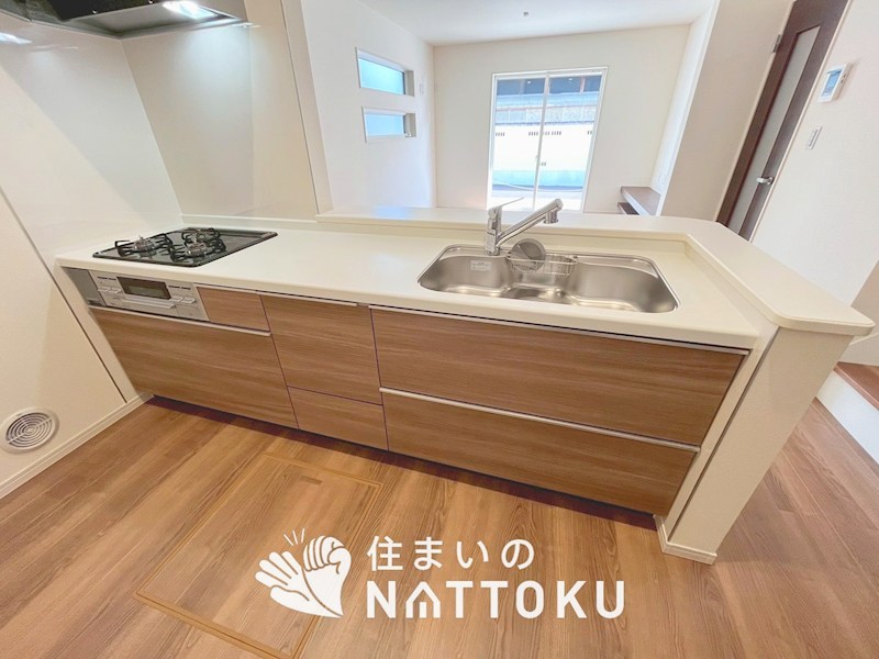 茨木市島　第3期　3号地  内観写真（キッチン）