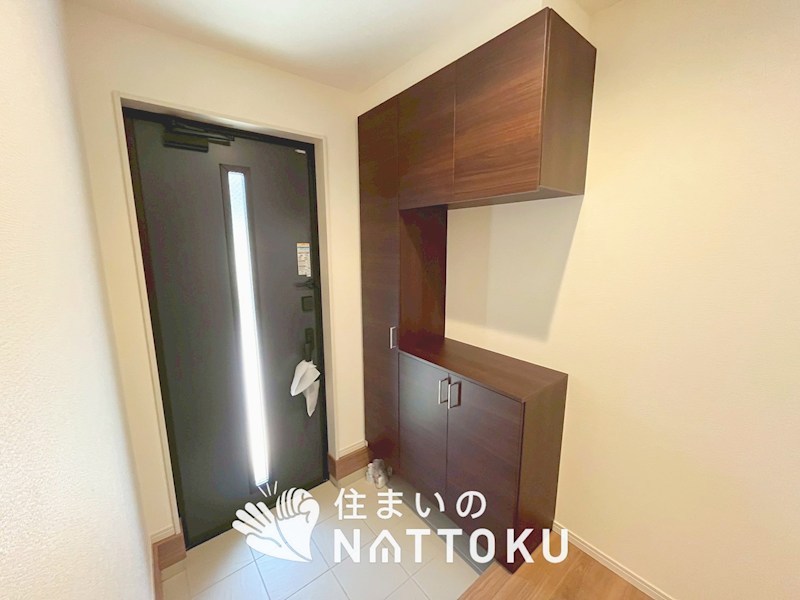 茨木市島　第3期　3号地  現地写真（玄関）