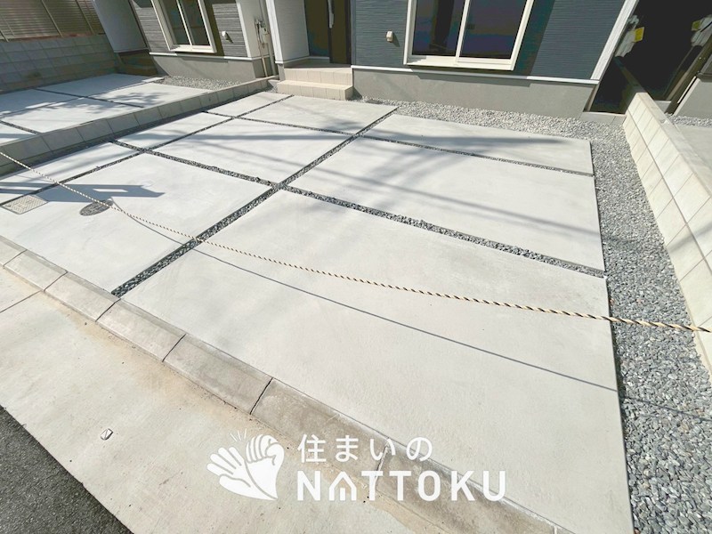 茨木市島　第3期　3号地  現地写真（駐車場）