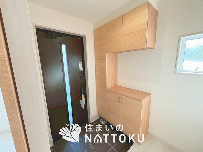 茨木市島　第3期　4号地 現地写真（玄関）