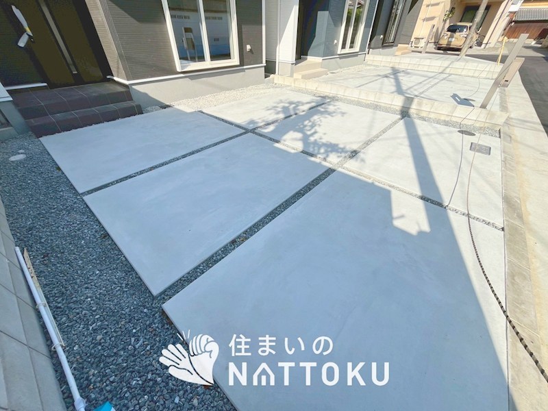 茨木市島　第3期　4号地 現地写真（駐車場）