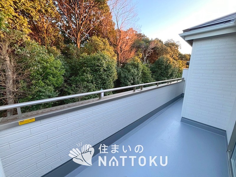 枚方市楠葉野田　第3期　1号地 現地写真（バルコニー）