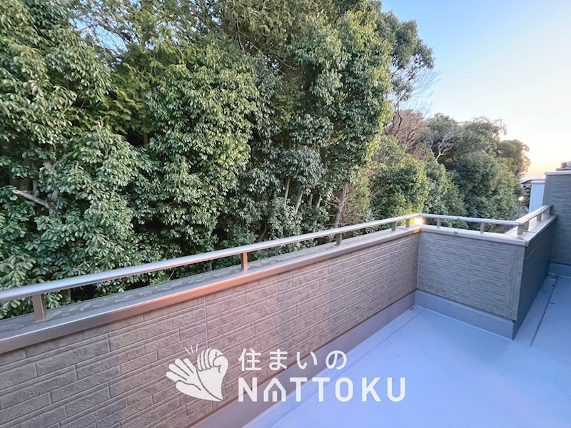 枚方市楠葉野田　第3期　2号地 現地写真（バルコニー）