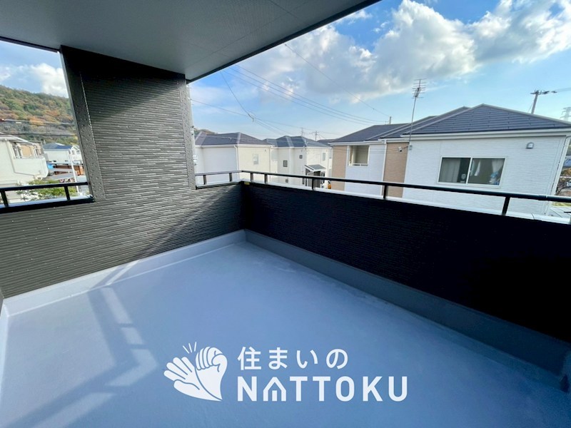 姫路市上大野　第4期　3号地 現地写真（バルコニー）