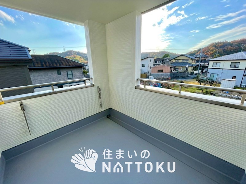 姫路市上大野　第4期　2号地 現地写真（バルコニー）