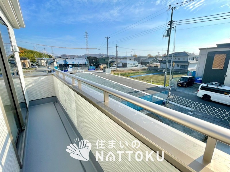 姫路市奥山　第4期　2号地 現地写真（バルコニー）