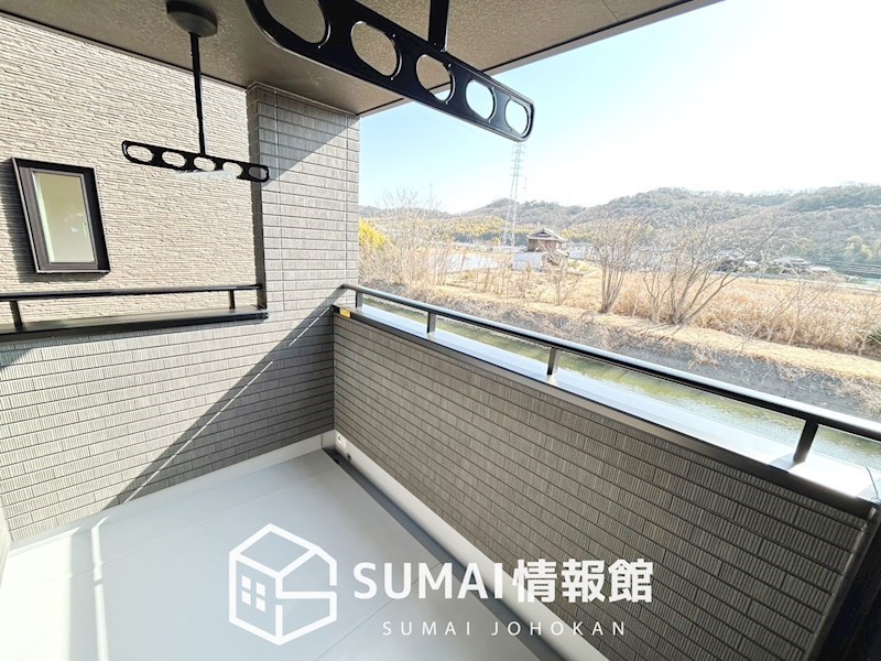 姫路市継　第2期　3号地 現地写真（バルコニー）
