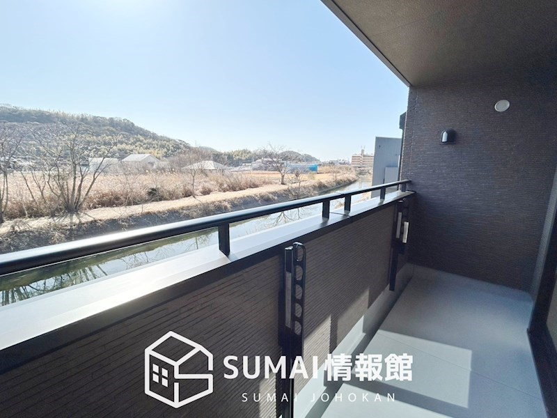 姫路市継　第2期　2号地 現地写真（バルコニー）