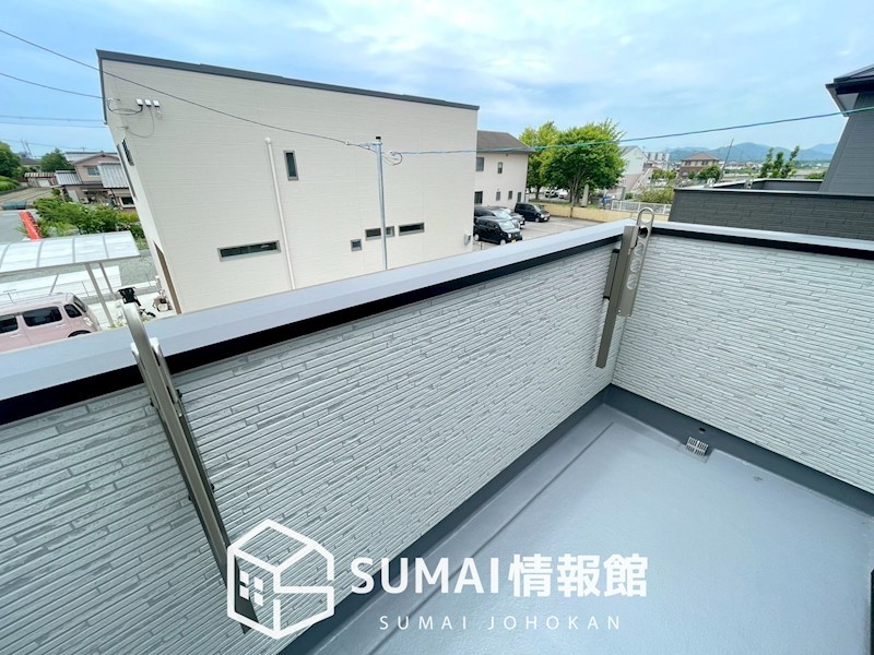 姫路市網干区坂上　第1期　4号地 現地写真（バルコニー）