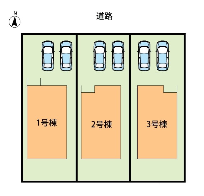 赤穂市板屋町　第2期　3号地 区画図