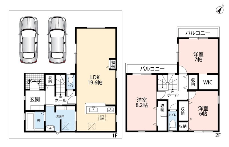 加古川市東神吉町神吉　第10期 間取図・土地図