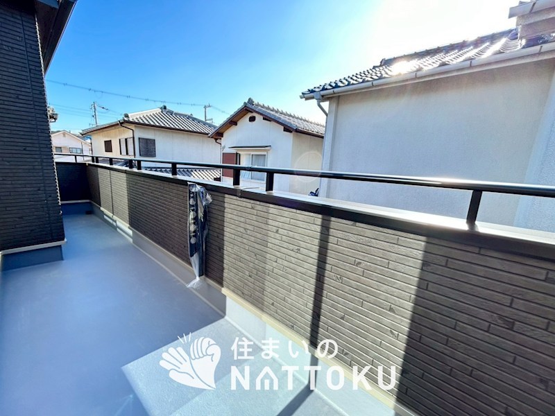 加古川市平岡町土山　B号地  現地写真（バルコニー）