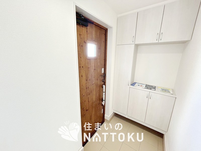 播磨町北野添　1号地  現地写真（玄関）