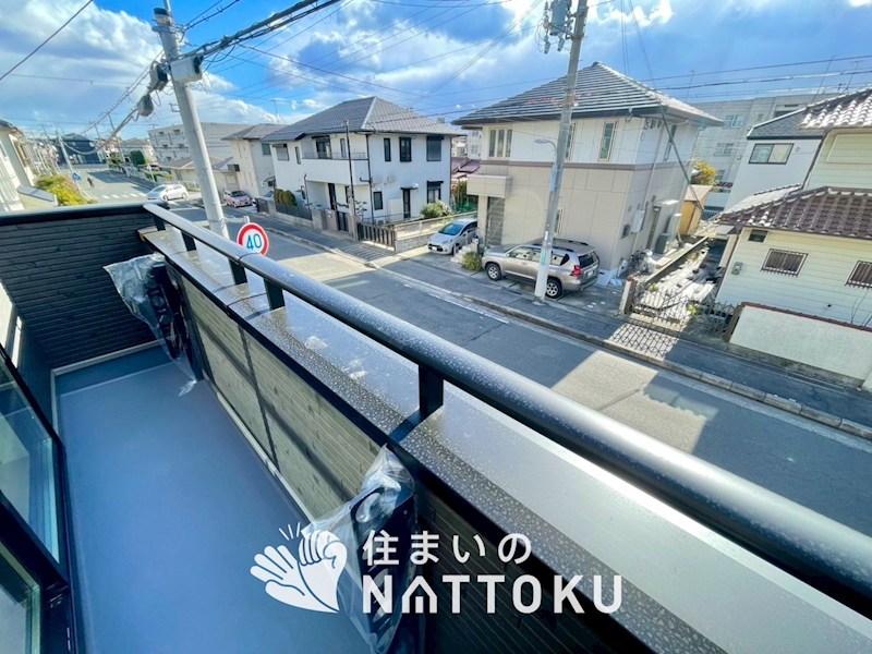 明石市西明石町　B号棟  現地写真（バルコニー）