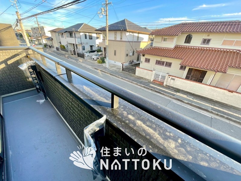 明石市西明石町　A号棟 現地写真（バルコニー）