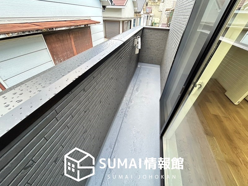 明石市中朝霧　第2期　 現地写真（バルコニー）