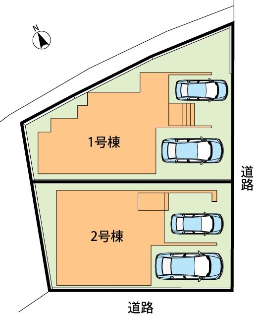 明石市東野町　第1期　1号地 区画図