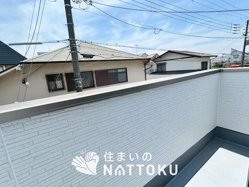 明石市東野町　第1期　1号地 現地写真（バルコニー）
