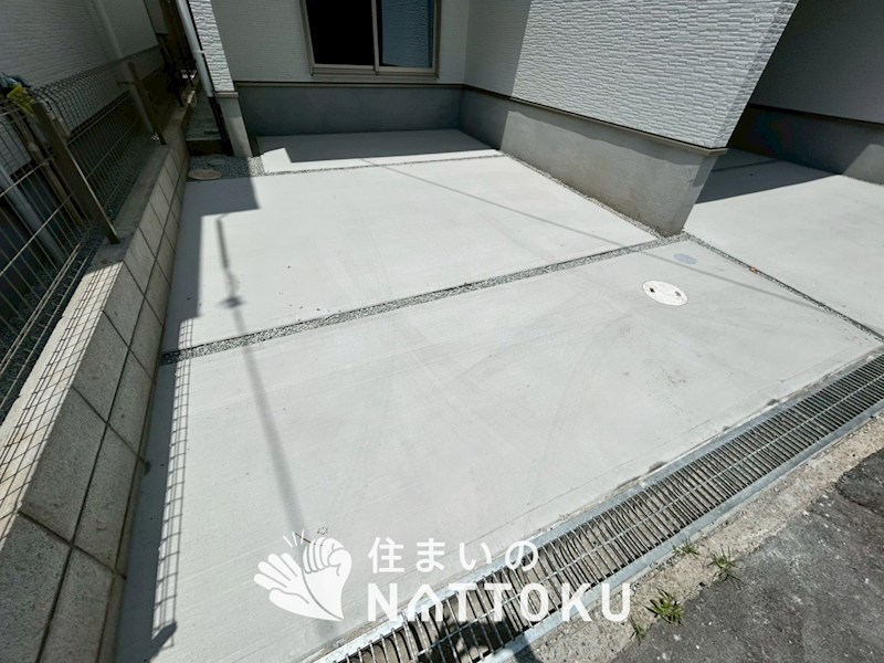 明石市東野町　第1期　1号地 現地写真（駐車場）