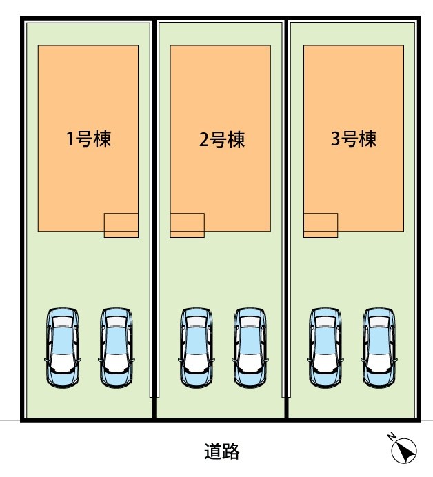 加西市北条町横尾　第10期　1号地 区画図