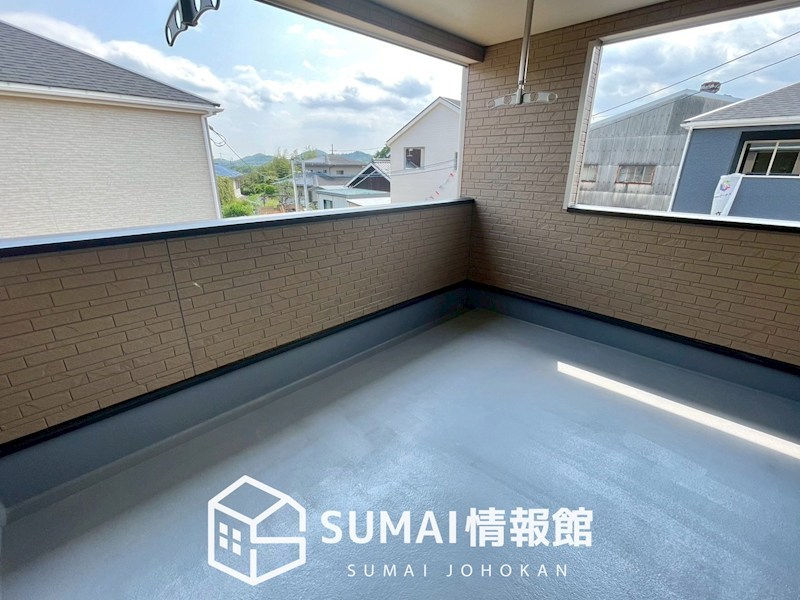 小野市中町　第6期　4号地 現地写真（バルコニー）