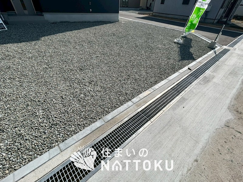 洲本市上物部　第2期　1号地 現地写真（駐車場）