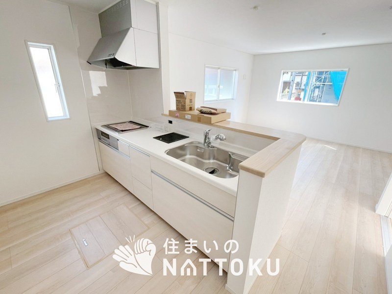 洲本市上物部　第2期　2号地 内観写真（キッチン）