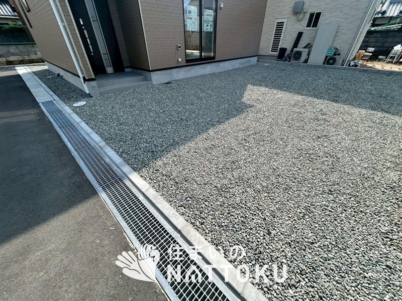 洲本市上物部　第2期　3号地 現地写真（駐車場）