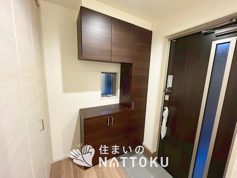 枚方市楠葉野田　第3期　4号地 現地写真（玄関）