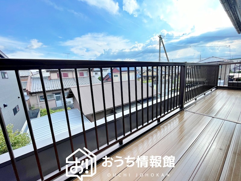 大垣市菅野 現地写真（バルコニー）