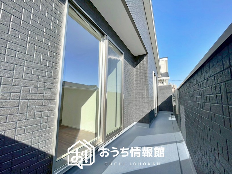 一宮市三条山　第1期　1号地  現地写真（バルコニー）