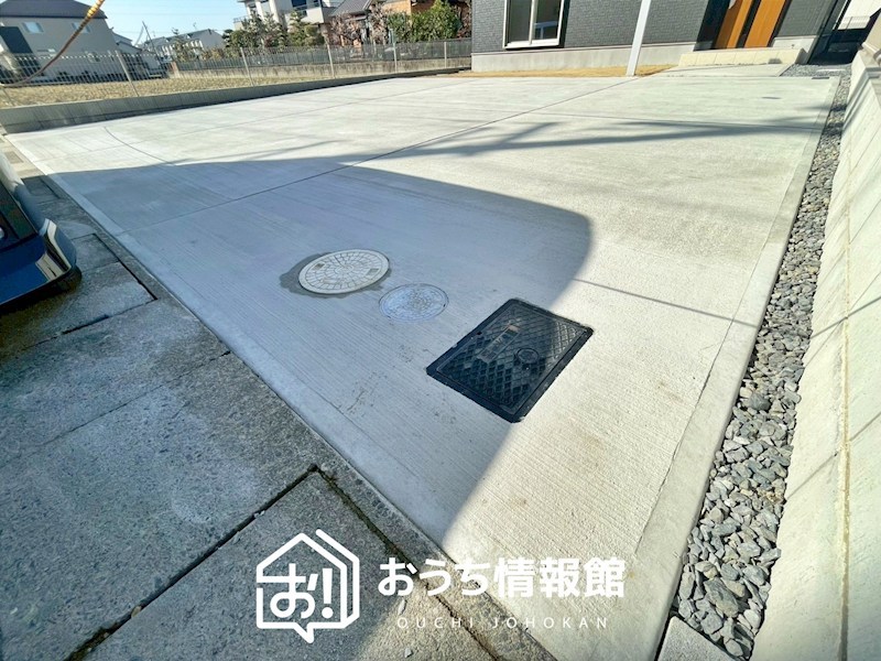 一宮市三条山　第1期　1号地  現地写真（駐車場）