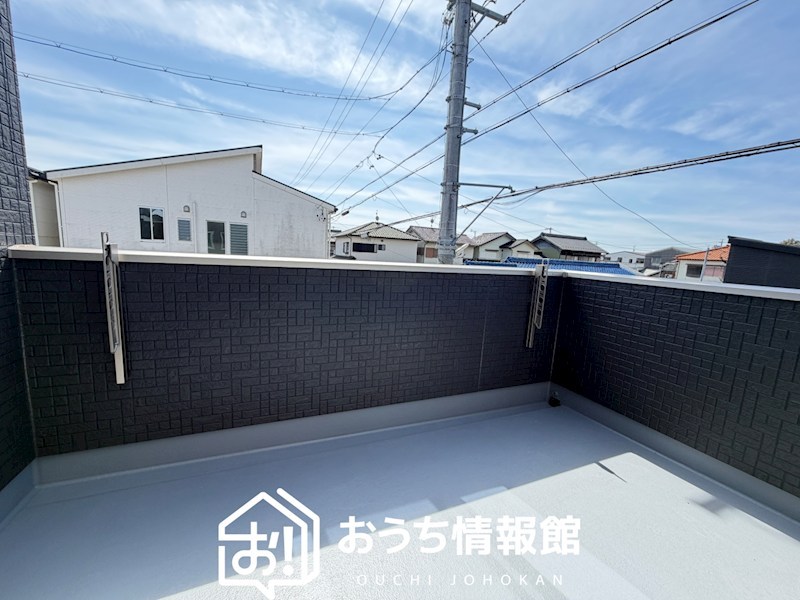 一宮市今伊勢町馬寄　第8期　1号棟 現地写真（バルコニー）