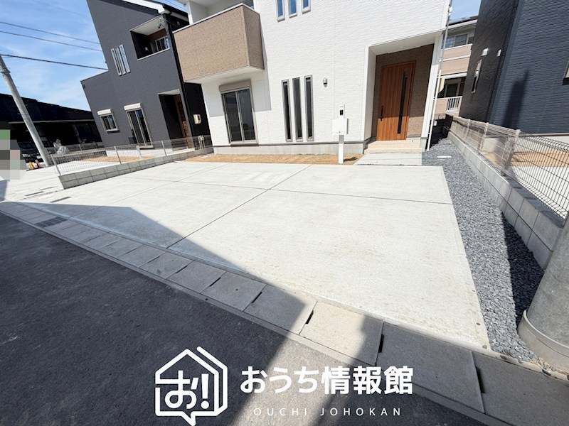 一宮市今伊勢町馬寄　第8期　2号棟 現地写真（駐車場）